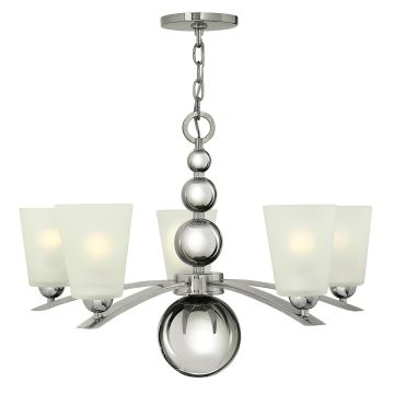 Hinkley Lighting ZELDA HK-ZELDA5-PN Csillár 5x60W/E27