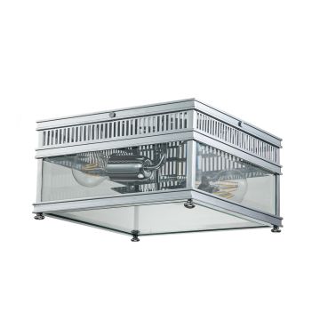 Elstead Lighting Holborn HOLBORN-F-PC Süllyesztett mennyezeti lámpa 2x60 W/E27 ip44
