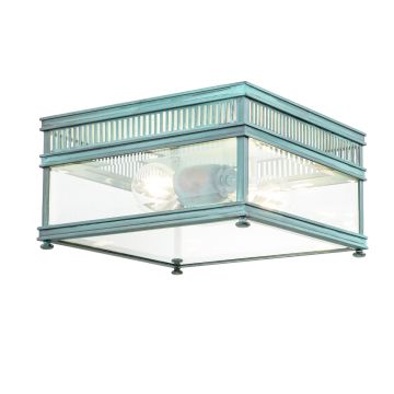 Elstead Lighting Holborn HOLBORN-F-VDG Süllyesztett mennyezeti lámpa 2x60 W/E27 ip44