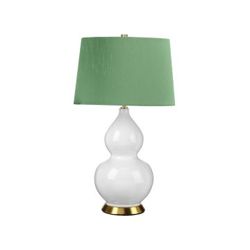 Elstead Lighting Isla ISLA-AB-TL-GREEN Asztali lámpa 1x60 W/E27