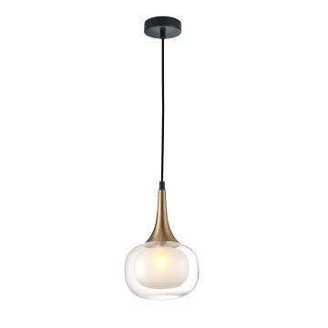 Italux KONILA PND-99709-1-BRO-CL Függőlámpa 1x10W/G9 IP20