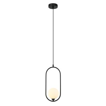 Italux LUPUS PND-3965-1-BK Függőlámpa 1x25W/G9 IP20