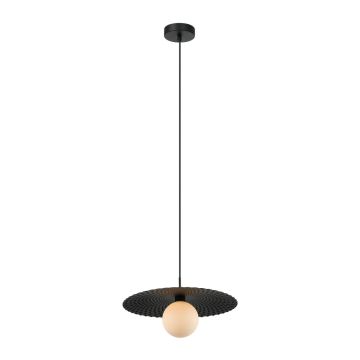 Italux MALOR PND-4602-1-XL-BK Függőlámpa 1x25W/G9 IP20