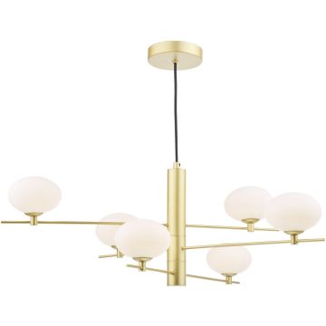 Dar Lighting Jasper JAS0635 Függőlámpa 6x25w/g9