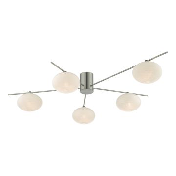 Dar Lighting JASPER JAS5446 Plafonlámpa 5x25W/G9 IP20