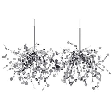 King Home MONETE JD8653-2.CHROM Függőlámpa 6x30W/G9 IP20
