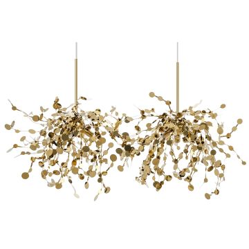 King Home MONETE JD8653-2.GOLD Függőlámpa 6x30W/G9 IP20