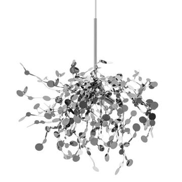 King Home MONETE SINGLE JD8653-1.CHROM Függőlámpa 3x30W/G9 IP20
