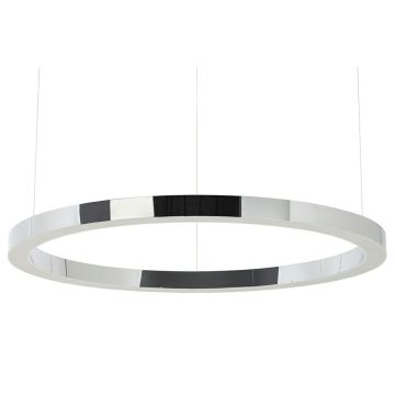 King Home RING JD8169-100.SILVER Függőlámpa 1x75W/LED 3000K 6000LM IP20