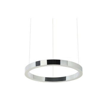 King Home RING JD8169-40.SILVER Függőlámpa 1x25W/LED 3000K 2000LM IP20