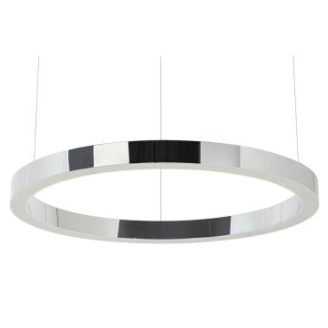 King Home RING JD8169-80.SILVER Függőlámpa 1x50W/LED 3000K 4000LM IP20