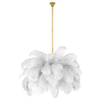 King Home TIFFANY JD0019.WHITE Függőlámpa 18x40W/G9 IP20
