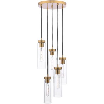 Dar Lighting Jodelle JOD0563 Függőlámpa 5x40w/e27