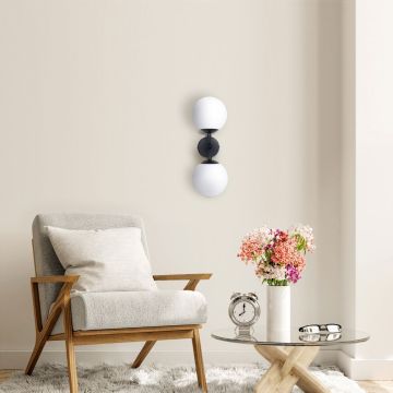 Light Prestige Dorado LP-002/2W BK Fali lámpa 2x40W/E14 IP20