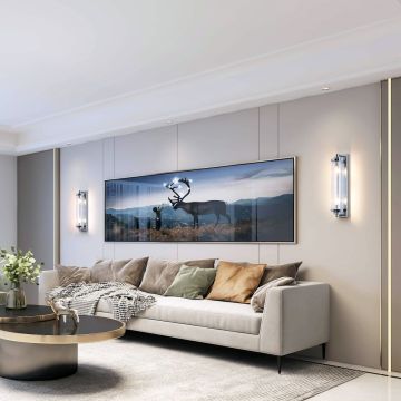 Light Prestige Lorenzo LP-2960/1W CH Fali lámpa 2x40W/E14 IP20