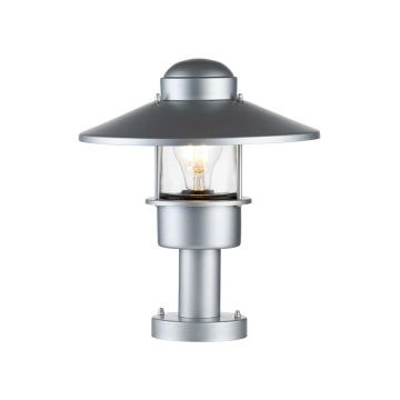 Elstead Lighting Klampenborg KLAMPENBORG-PED-SIL Állólámpa 1x60W/E27 IP44
