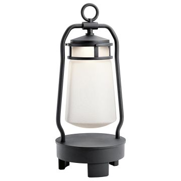 Elstead Lighting LYNDON KL-LYNDON-BT-A-BK Asztali lámpa 3x3W/LED 3000K 250LM IP44