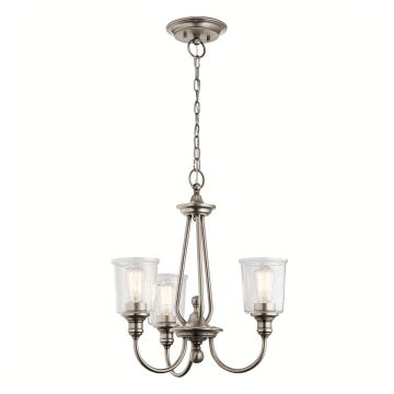 Elstead Lighting WAVERLY KL-WAVERLY3-CLP Csillár 3x60W/E27