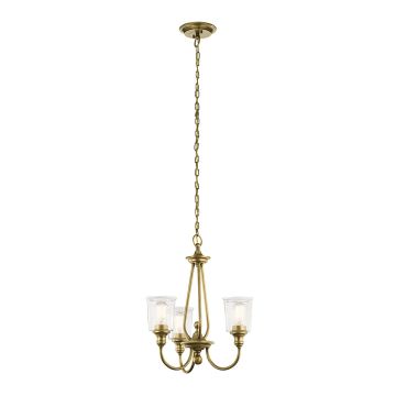 Elstead Lighting WAVERLY KL-WAVERLY3-NBR Csillár 3x60W/E27