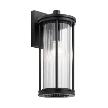 Kichler Barras KL-BARRAS2-M-BK Fali lámpa 1x40W/E27 IP44