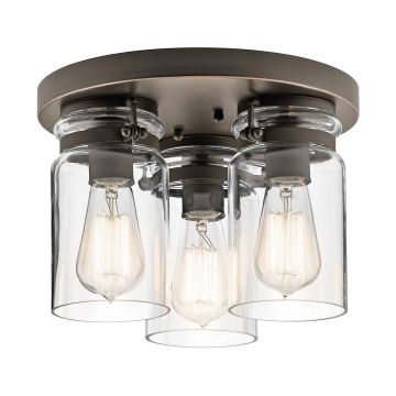 Kichler BRINLEY KL-BRINLEY-F-OZ Süllyesztett mennyezeti lámpa 3x60W/E27