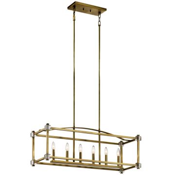 Kichler CAYDEN KL-CAYDEN-ISLE Függőlámpa 6x60W/E14