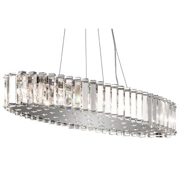 Kichler CRYSTAL SKYE KL-CRYSTAL-SKYE-I-L Függőlámpa 12x3,5W/G9 320LM IP44