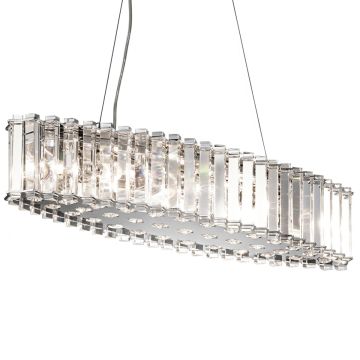 Kichler CRYSTAL SKYE KL-CRYSTAL-SKYE-ISLE Függőlámpa 8x3,5W/G9 320LM IP44