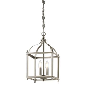 Kichler LARKIN KL-LARKIN-P-S-NI Függőlámpa 2x60W/E14