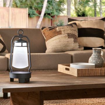 Kichler LYNDON KL-LYNDON-BT-B-BK Asztali lámpa 1x3W/LED 3000K 250LM