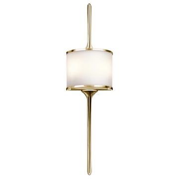 Kichler MONA KL-MONA-L-PB Fali lámpa 2x3,5W/G9 320LM IP44