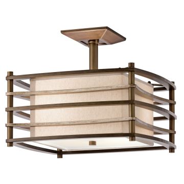 Kichler MOXIE KL-MOXIE-SF Plafonlámpa 2x60W/E27