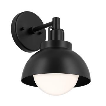 Kichler Niva KL-NIVA-1W-1P-BK Fali lámpa 1x40W/E27 IP20