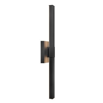 Kichler Nocar KL-NOCAR-L-BK Fali lámpa 1x39W/LED 3000K 1800lm IP44