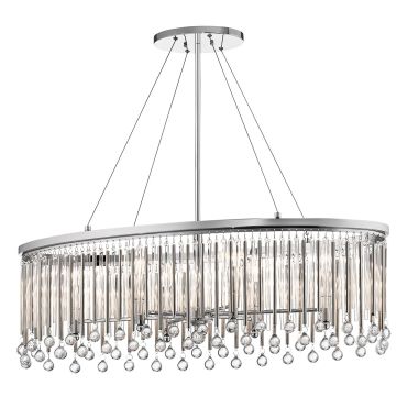 Kichler Piper KL-PIPER-ISLE-PC Függőlámpa 6x60W/E14