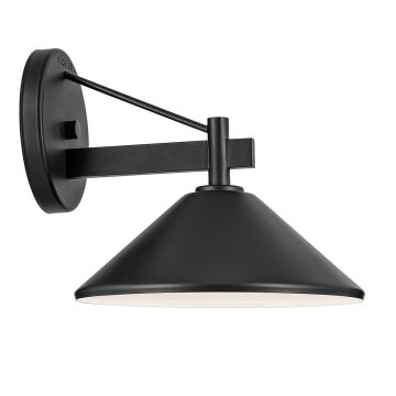 Kichler Ripley KL-RIPLEY2-M-BK Fali lámpa 8W/LED 3100K 813lm ip44