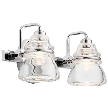 Kichler Talland KL-TALLAND2-PC-BATH Fali lámpa 2x3.5W/G9 IP44