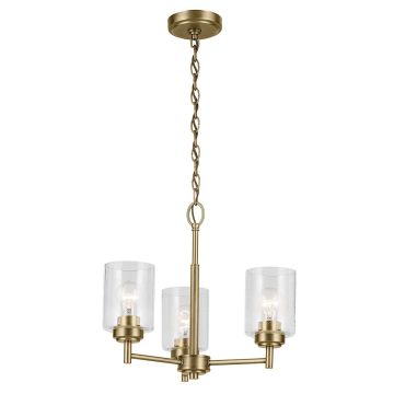 Kichler Winslow KL-WINSLOW3-NBR Csillár 3x60W/E27 IP20