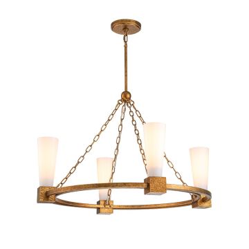 Elstead Lighting Kristy KRISTY4-DG-OPAL Csillár 4x40W/E27 IP20