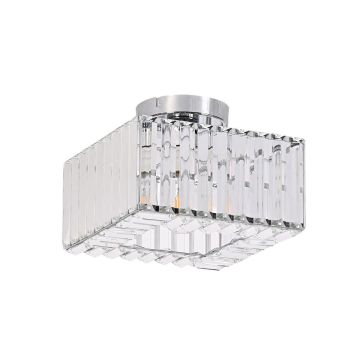 Light Prestige Vetro LP-2910/1C CH square Süllyesztett mennyezeti lámpa 1x15W/E27 IP20