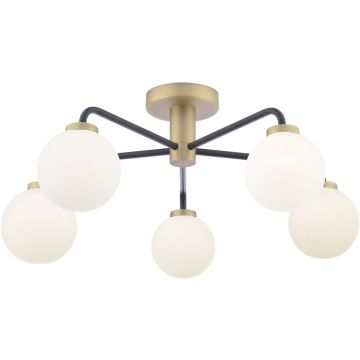 Dar Lighting Lainey LAI5454-02 Plafonlámpa 5x40w/g9 ip20