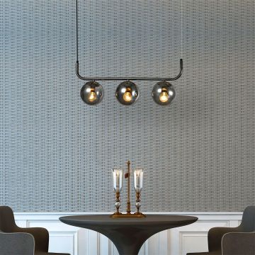 Light Prestige Alisa LP-005/3L grafit Függőlámpa 3x40W/E14 IP20