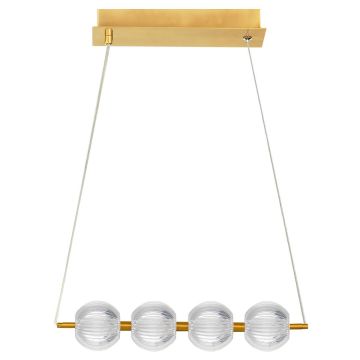 Light Prestige Brillant LP-3303/4L GD Függőlámpa 4x20W/LED 3000K|4000K|6000K 1530lm IP20