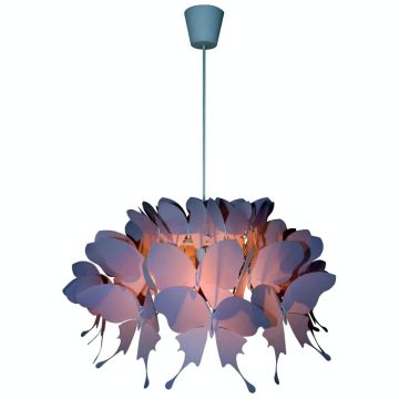 Light Prestige Farfalla LP-MD088-3439A/1P RÓŻOWY Függőlámpa 1x60W/E27 IP20
