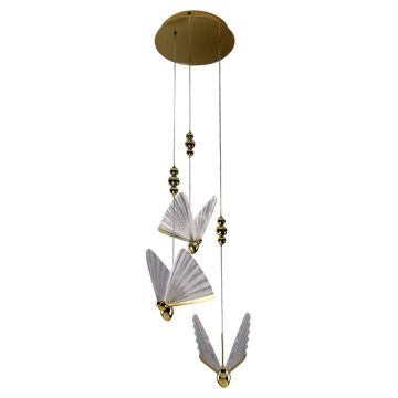 Light Prestige Mariposa LP-1715/3P Függőlámpa 3x24W/LED 3000K|4000K|6000K IP20