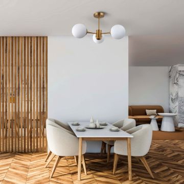 Light Prestige Roma LP-1345/3P GD Függőlámpa 3x40W/E14 IP20