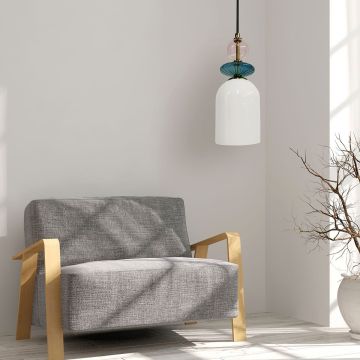 Light Prestige Tropea LP-2004/1P M WH Függőlámpa 1x60W/E27 IP20