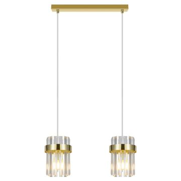 Light Prestige Vetro LP-2910/2L GD Függőlámpa 2x10W/E14 IP20
