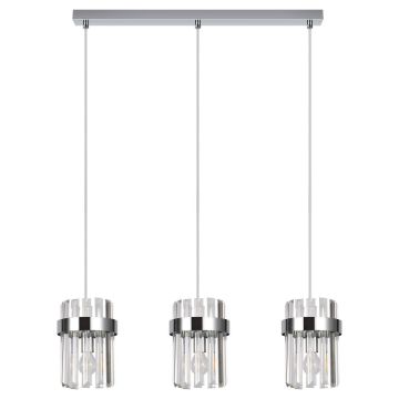 Light Prestige Vetro LP-2910/3L CH Függőlámpa 3x10W/E14 IP20