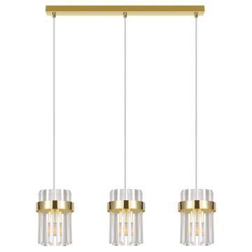 Light Prestige Vetro LP-2910/3L GD Függőlámpa 3x10W/E14 IP20